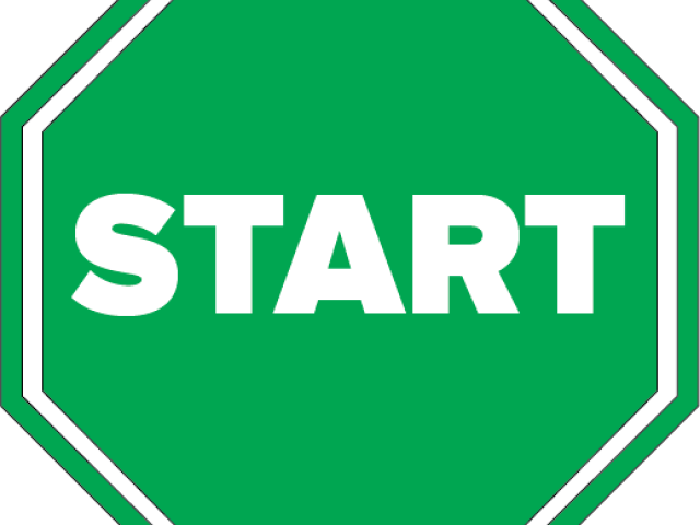 Green START Logo (sign).png